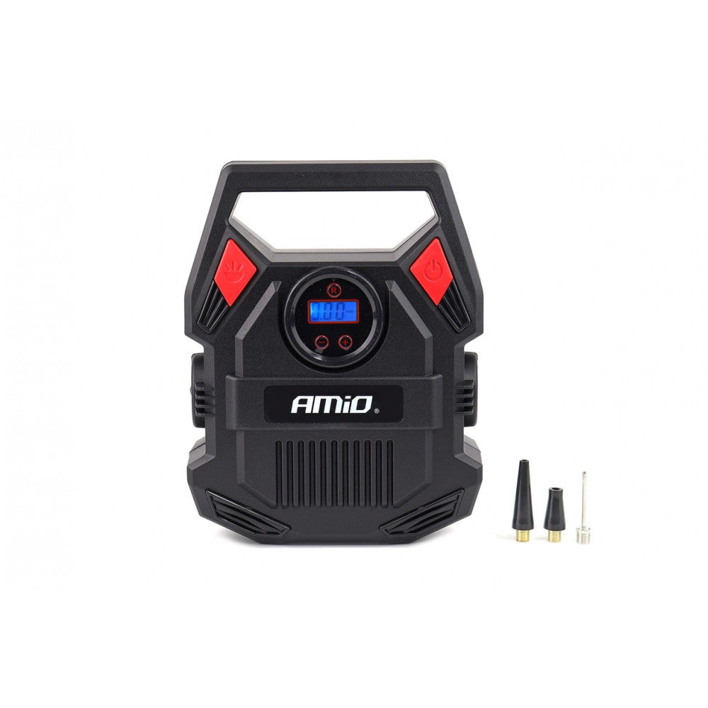 ΚΟΜΠΡΕΣΕΡ ΑΕΡΑ 12V 10bar/150psi ΜΕ 3 ΑΝΤΑΠΤΟΡΕΣ ΚΑΙ ΨΗΦΙΑΚΗ ΕΝΔΕΙΞΗ