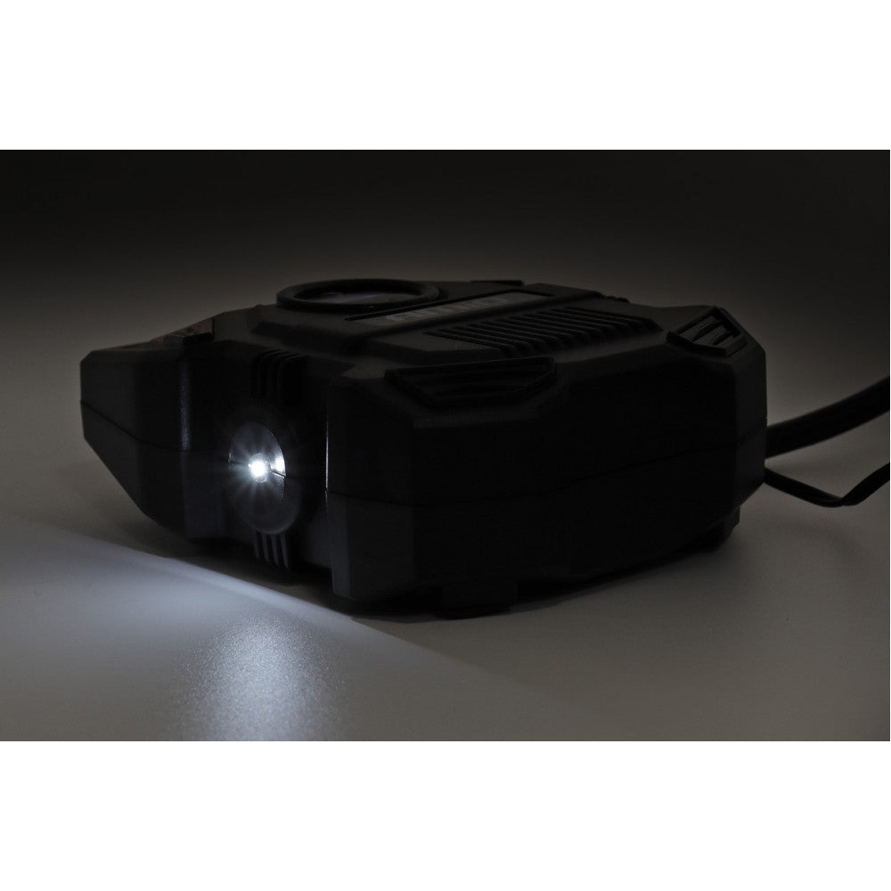 ΚΟΜΠΡΕΣΕΡ ΑΕΡΑ 12V 10bar/150psi ΜΕ 3 ΑΝΤΑΠΤΟΡΕΣ ΚΑΙ ΨΗΦΙΑΚΗ ΕΝΔΕΙΞΗ