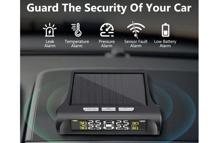 Σύστημα Ελέγχου Πίεσης Ελαστικών (TPMS SOLAR)