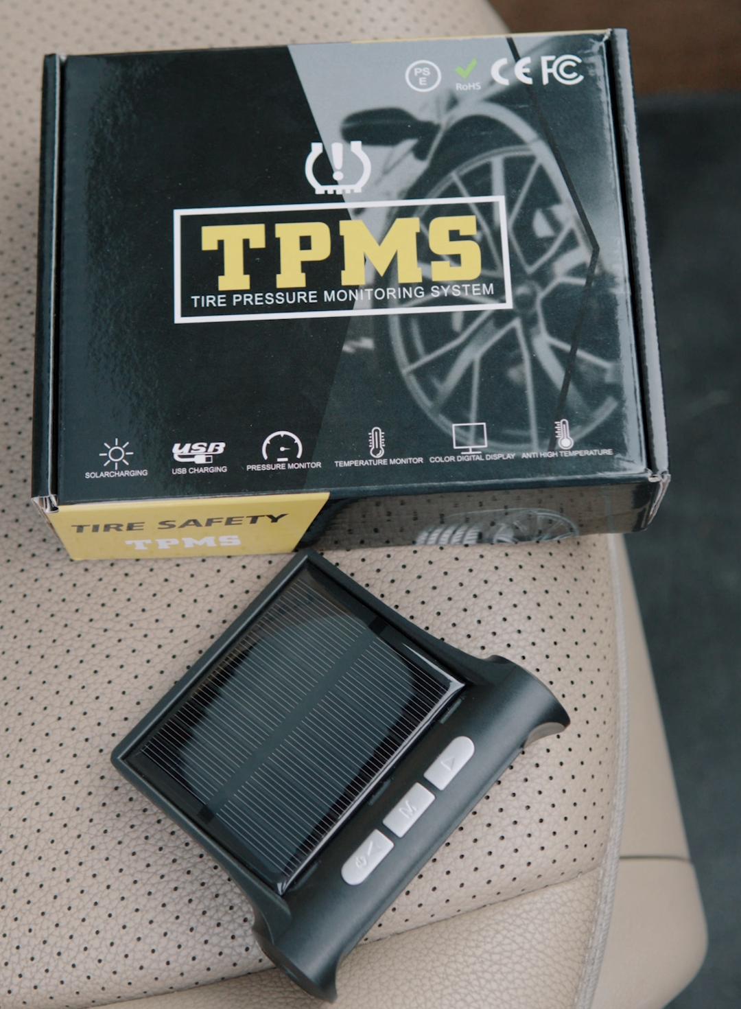 Σύστημα Ελέγχου Πίεσης Ελαστικών (TPMS SOLAR)