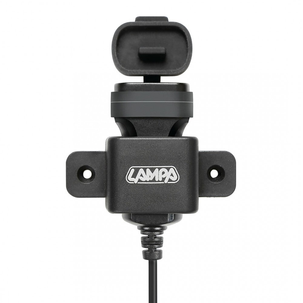ΦΟΡΤΙΣΤΗΣ USB 12/24V / ΑΔΙΑΒΡΟΧΟΣ LAMPA