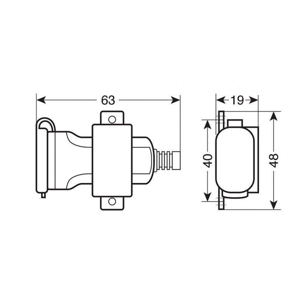 ΦΟΡΤΙΣΤΗΣ USB 12/24V / ΑΔΙΑΒΡΟΧΟΣ LAMPA