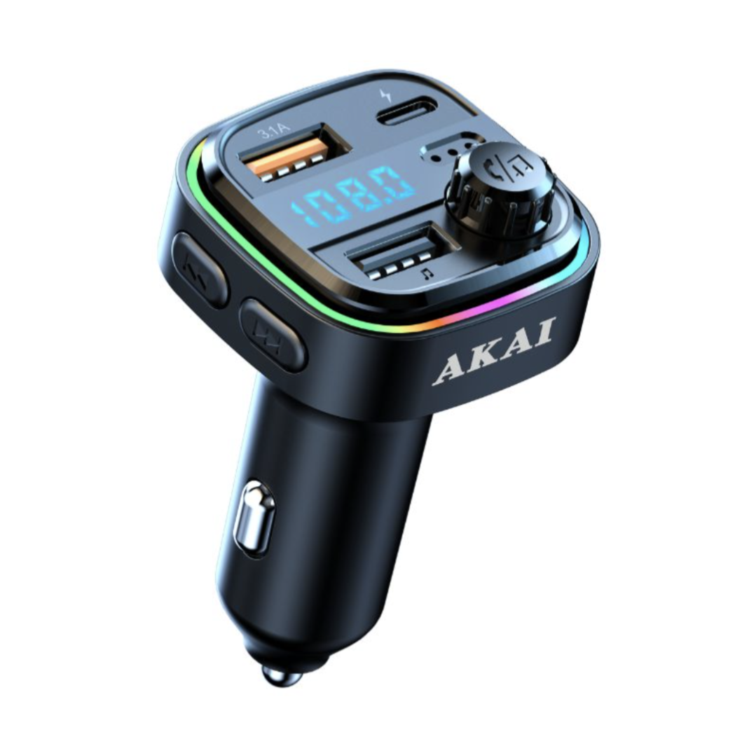 Akai FMT-26BT FM Transmitter led handsfree