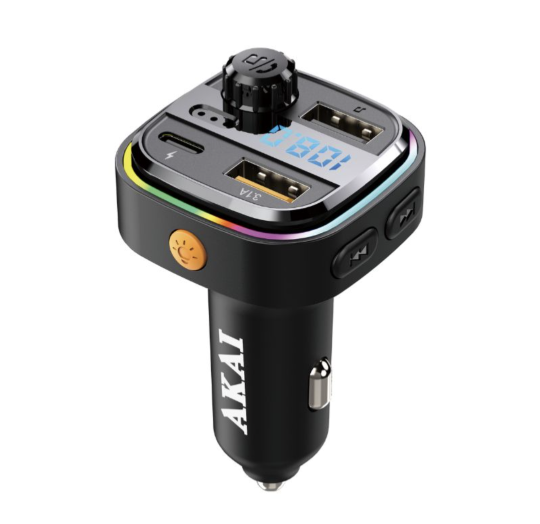 Akai FMT-26BT FM Transmitter led handsfree