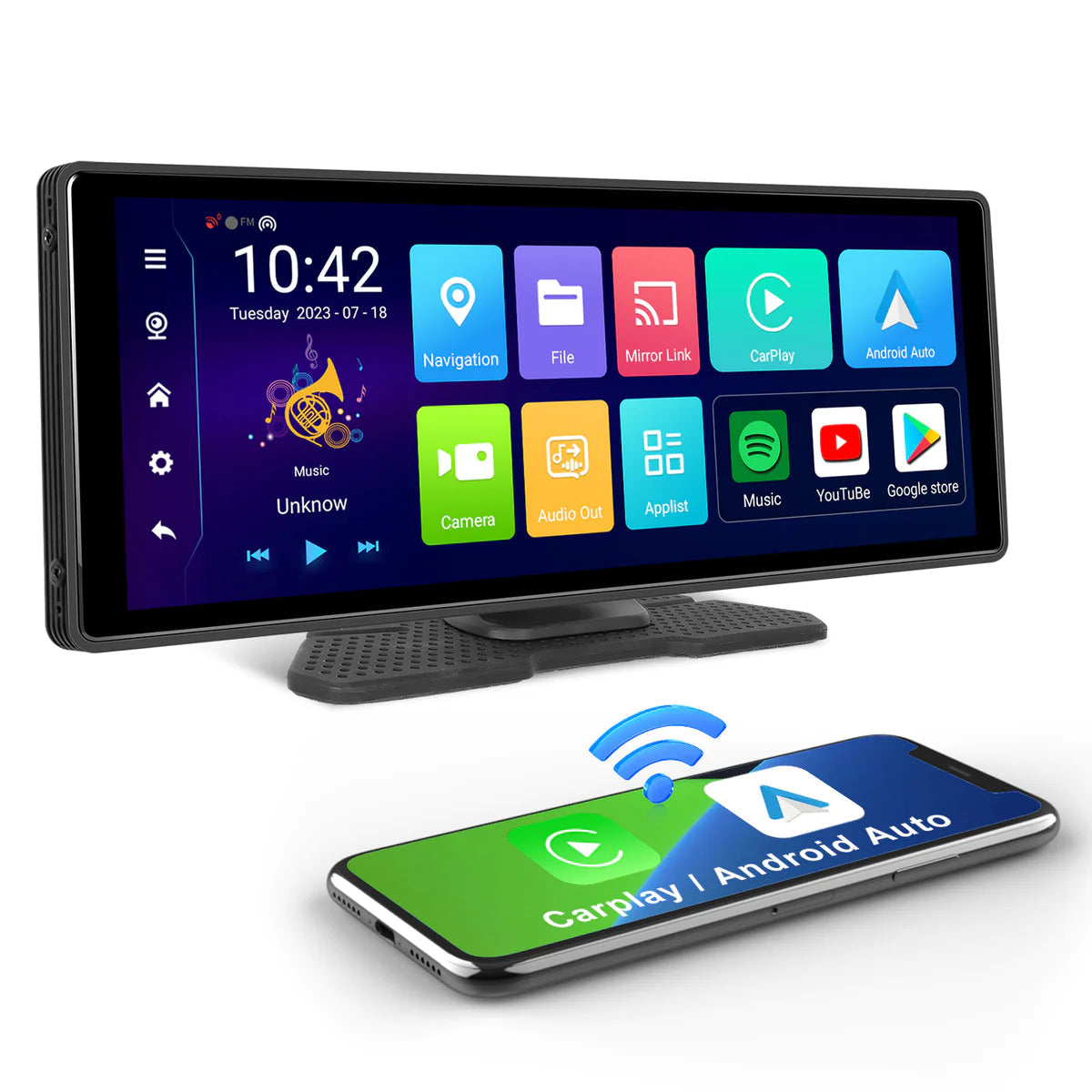 Οθόνη touch multimedia / Apple CarPlay & Android Auto