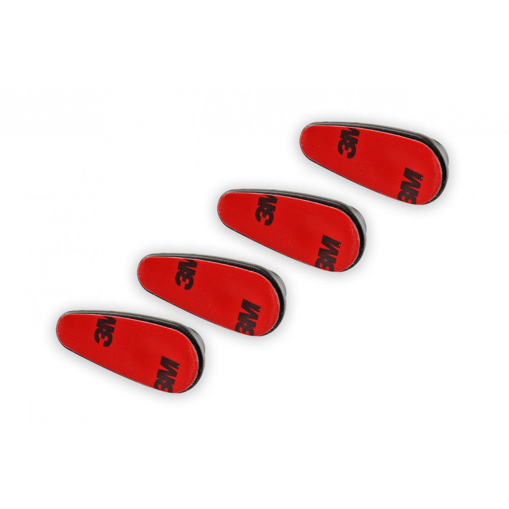 Πλαστικές κρεμάστρες αυτοκόλλητες 4ΤΕΜ