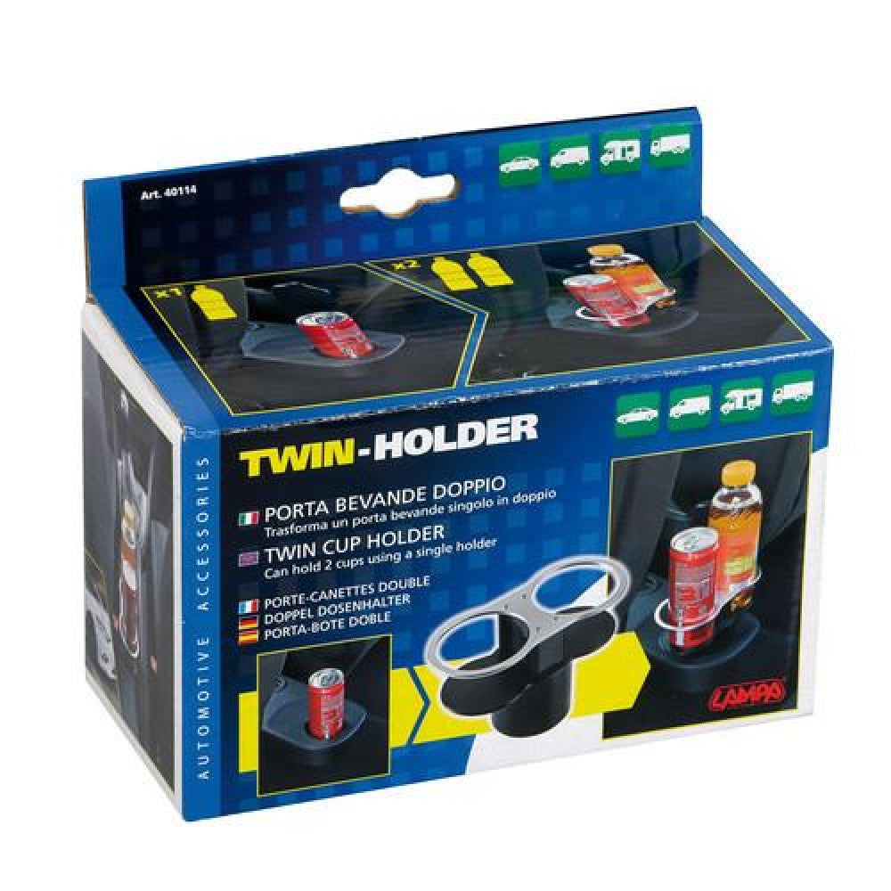 ΠΟΤΗΡΟΘΗΚΗ ΔΙΠΛΗ TWIN-HOLDER