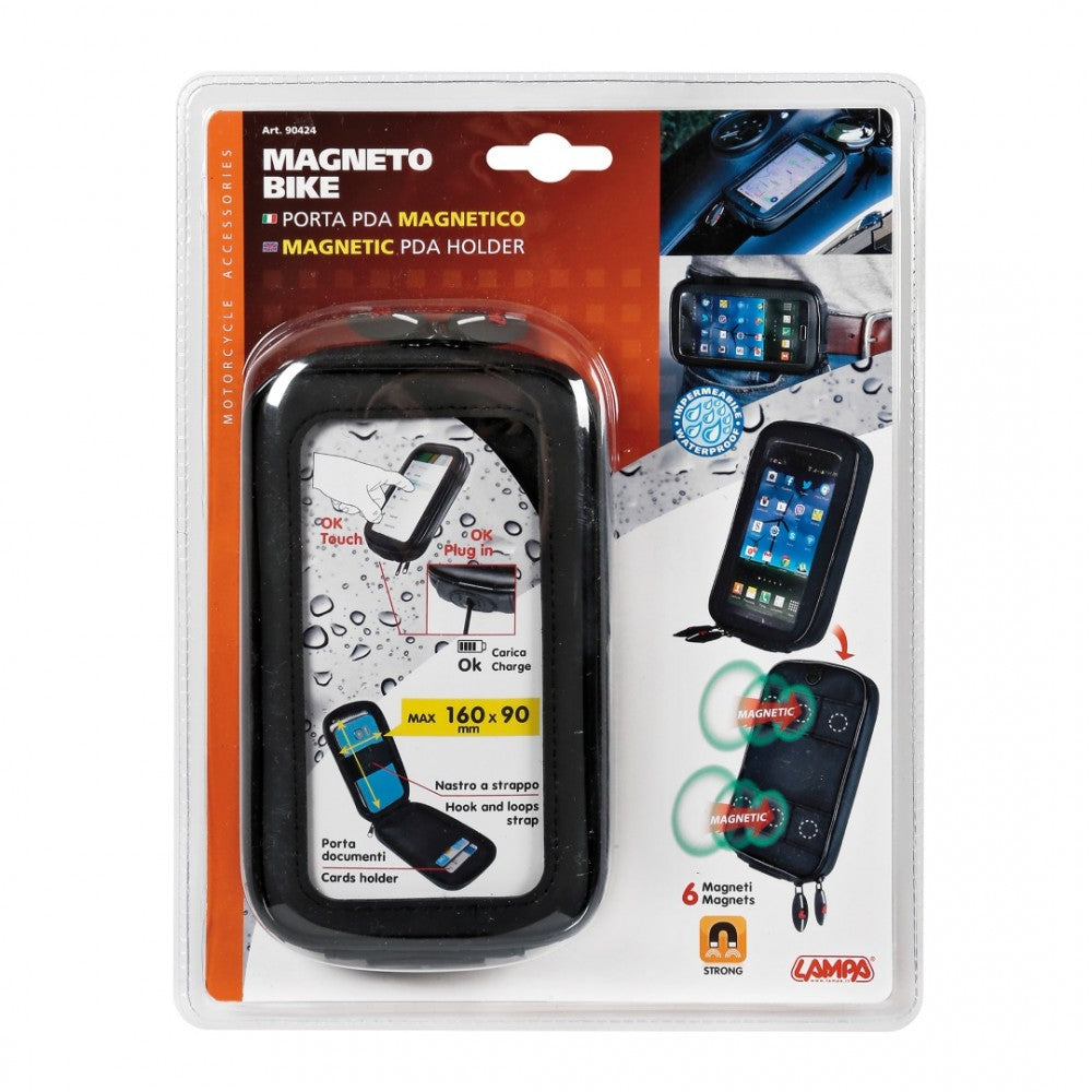 Βάση τηλεφώνου (θήκη) μηχανής με 6 μαγνήτες αδιάβροχη