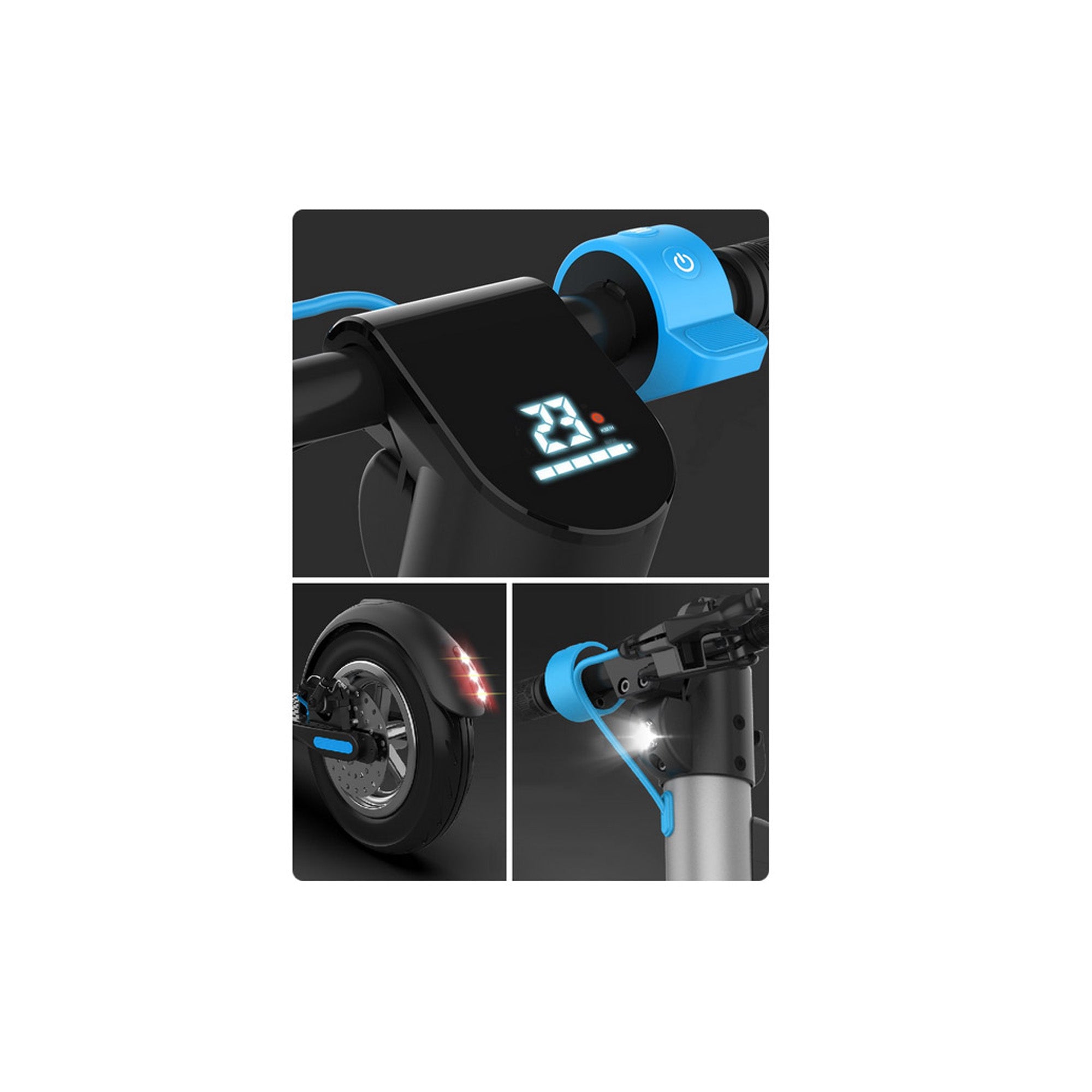 ΗΛΕΚΤΡΙΚΟ ΠΑΤΙΝΙ BLAUPUNKT ESC910.2+ΤΣΑΝΤΑ