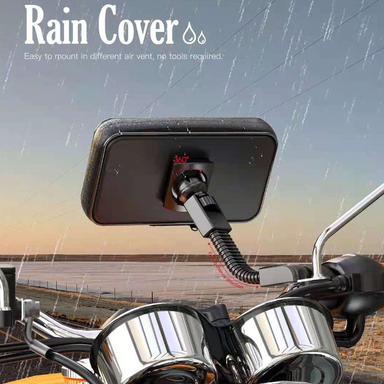 ΑΔΙΑΒΡΟΧΗ ΘΗΚΗ ΜΕ ΒΑΣΗ ΓΙΑ ΚΑΘΡΕΠΤΗ ΜΟΤΟΣΥΚΛΕΤΑΣ