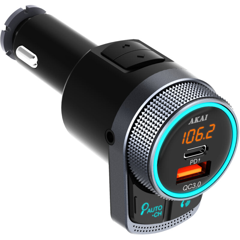 ΑΚΑΙ 80BT FM TRANSMITTER Fast Charge / Hands Free