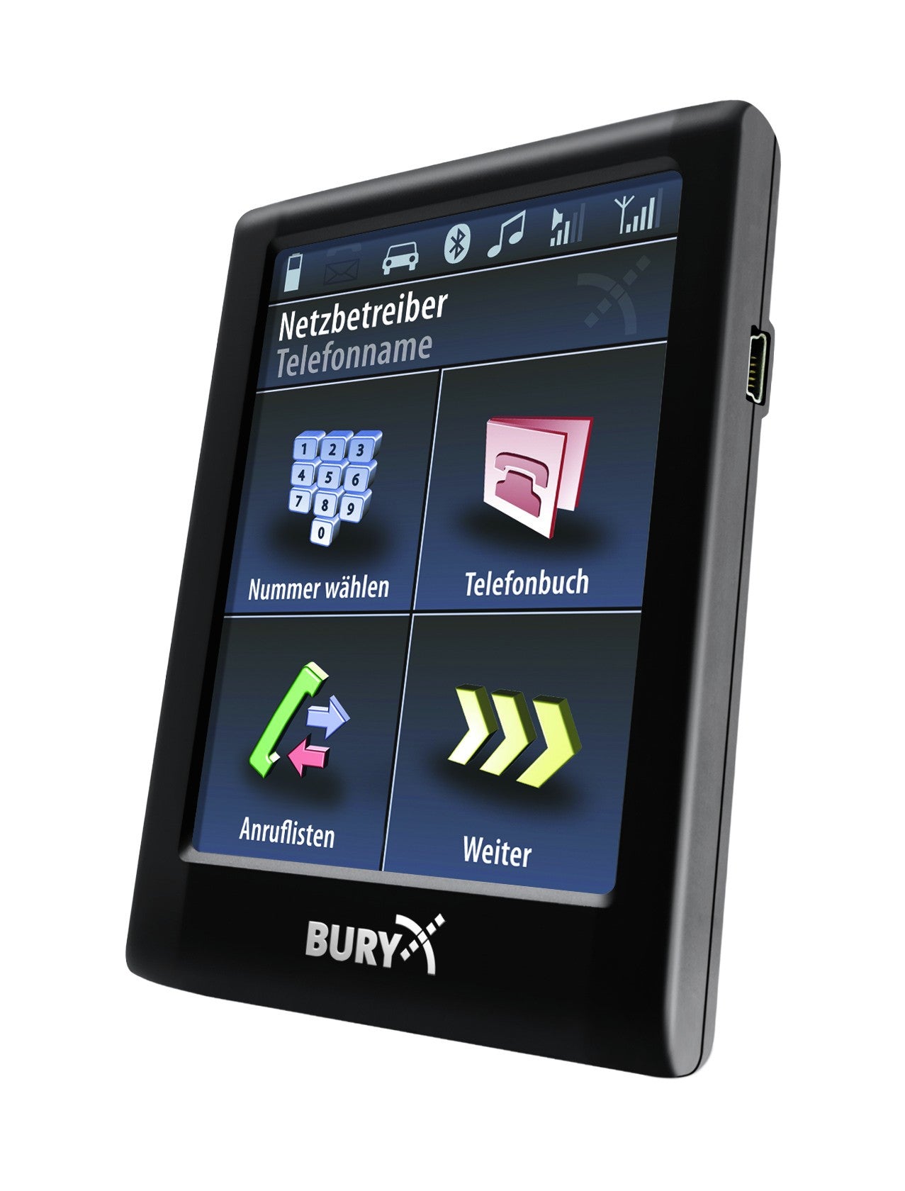 BURY CC9056 BLUETOOTH CAR KIT ΜΕ ΟΘΟΝΗ TOUCH