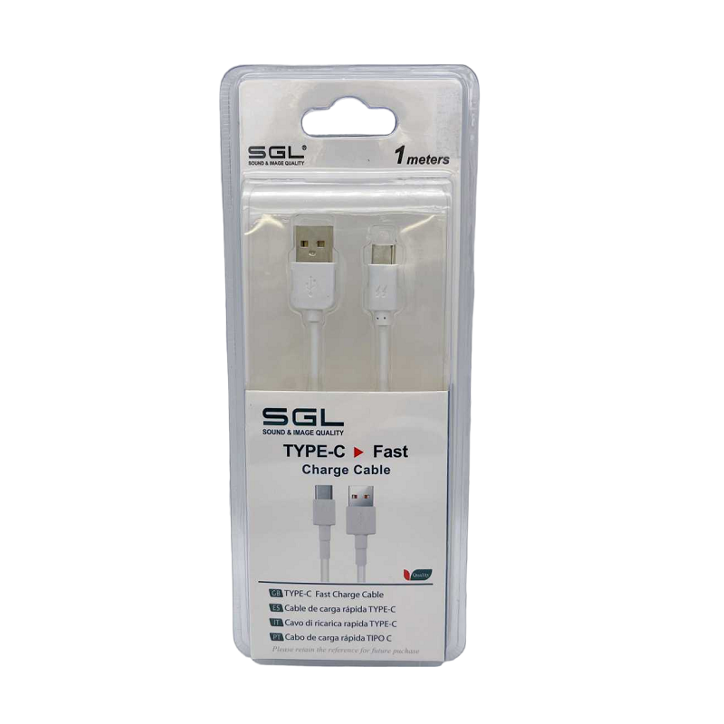 Καλώδιο φόρτισης Fast Charge & DATA – USB TYPE C –  1m