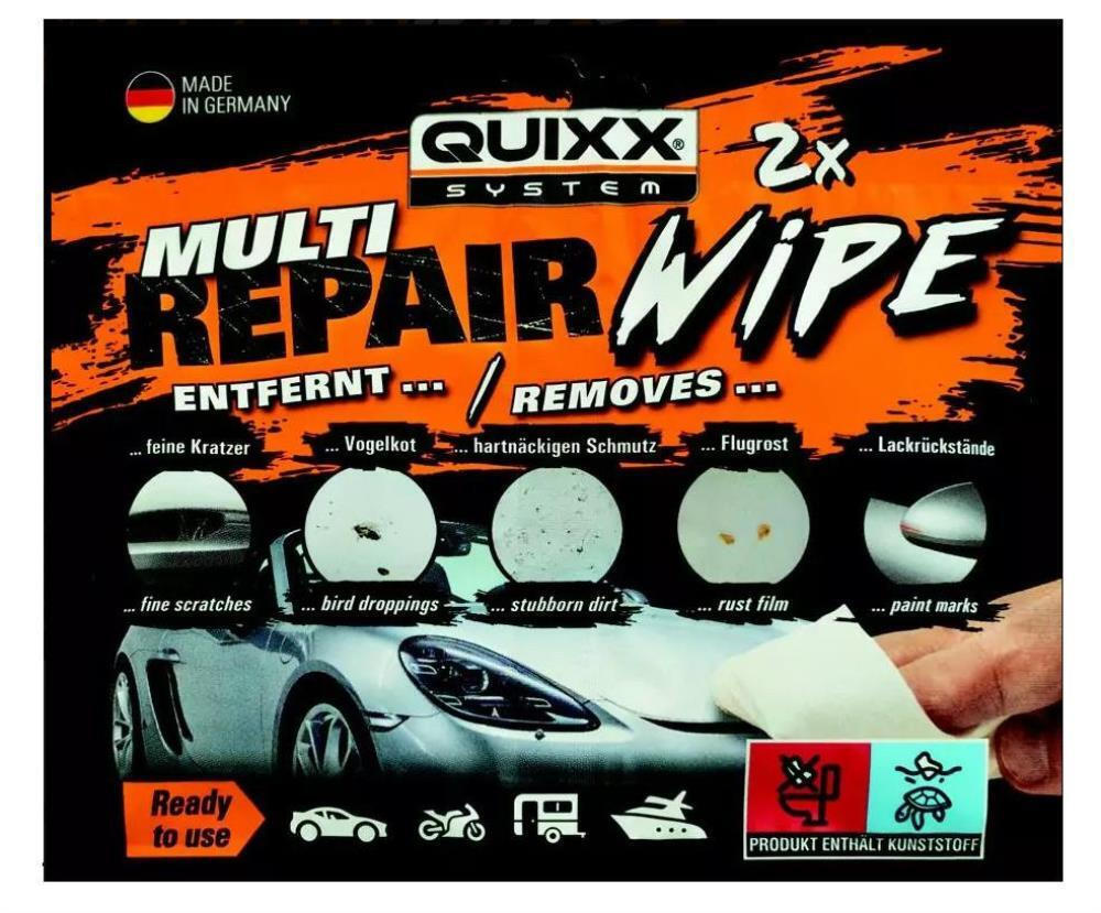 Μαντηλάκια Καθαρισμού / Προστασίας Quixx Multi Repair Wipe