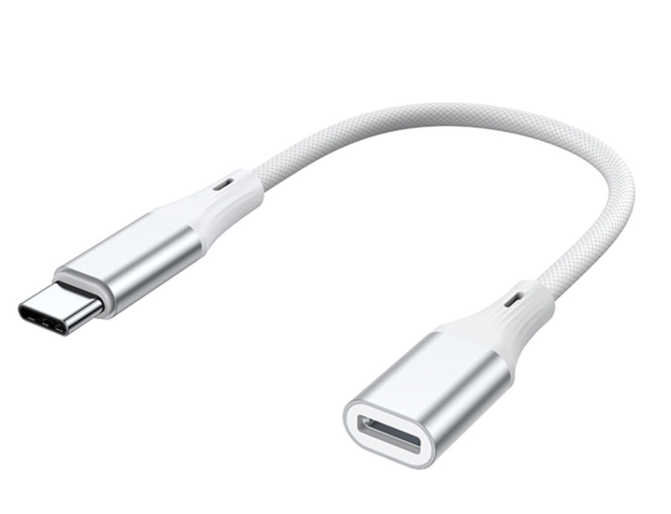 Μετατροπέας USB-C / Lightning female σε USB-C male